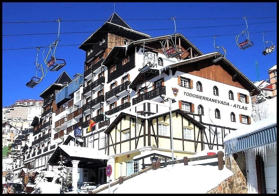 Todosierranevada Zona Baja - Edificio Atlas - Vistas A La Montana - Junto A Los Telecabinas Сьєрра-Невада Екстер'єр фото